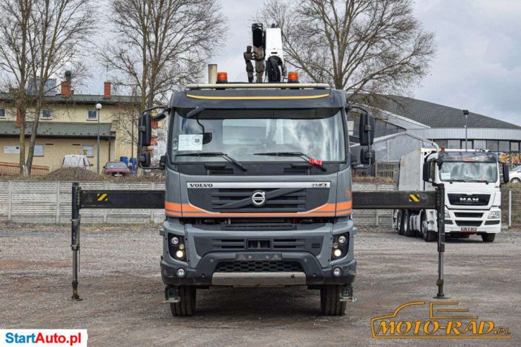 Volvo FMX 420 / 6×4 / WYWROTKA / HYDROBURTA / HDS PALFINGER PK 16001-K / 3x WYSUW / ROTATOR / CHWYTAK / AUTOMAT / MAŁY PRZEBIEG /