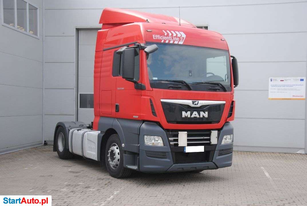 MAN TGX 18.500, Serwisowany, Standard, Stan Bdb