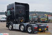 Scania R450 / EURO 6 / 6×2 / BEZ EGR-A / TOPLINE / GABARYTY / OŚ SKRĘTNA – PODNOSZONA / NAWIGACJA / KLIMA POSTOJOWA / SKÓRA / ALUFELGI / LEDY / RETARDER / WERSJA PREMIUM / Z NIEMIEC