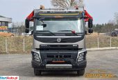 Volvo FMX 450 / 8×4 / EURO 6 / WYWROTKA / HYDROKLAPA / AUTOMAT / KLIMA / SPROWADZONY /