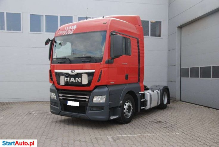 MAN TGX 18.500, Serwisowany, Retarder, Stan Bdb