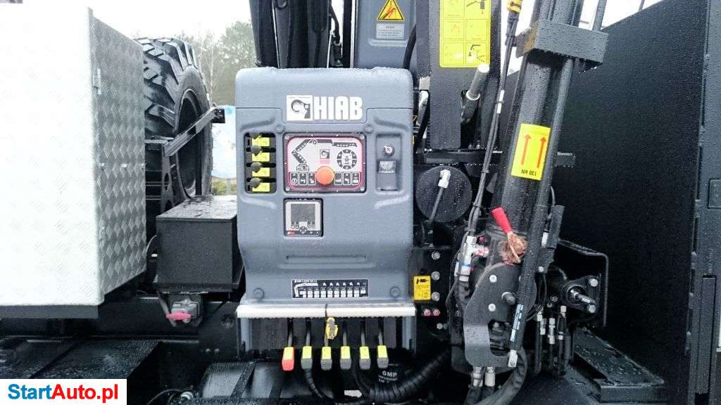 Star 266 MAN 6X6 ŻURAW HIAB 192 E 6 + KOSZ HDS