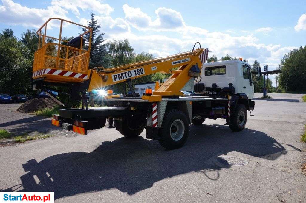 Star MAN 4×4 PODNOŚNIK BUMAR PMT 180 WYCIĄGARKA