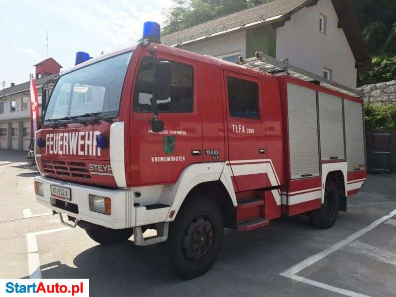 Steyr 4×4 POŻARNICZY Straż Strażacki Pożarna Osp Pożar ROSENBAUER