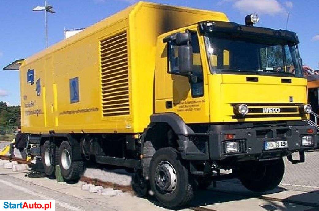 Iveco 260E35 Dwudrogowy ZWEIWEG Szynowy Do Pracy Na Torowisku 1435