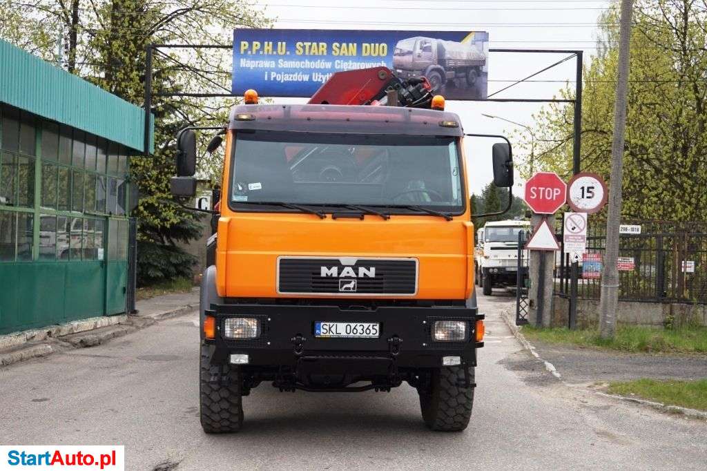 MAN 4×4 LE 18.220 PALFINGER 27002 HDS Energetyka