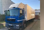 MAN TGM 18.240 CHŁODNIA / CARRIER SUPRA 950 / Z Holandii / EURO 4 / AUTOMAT / WINDA / 19 Palet
