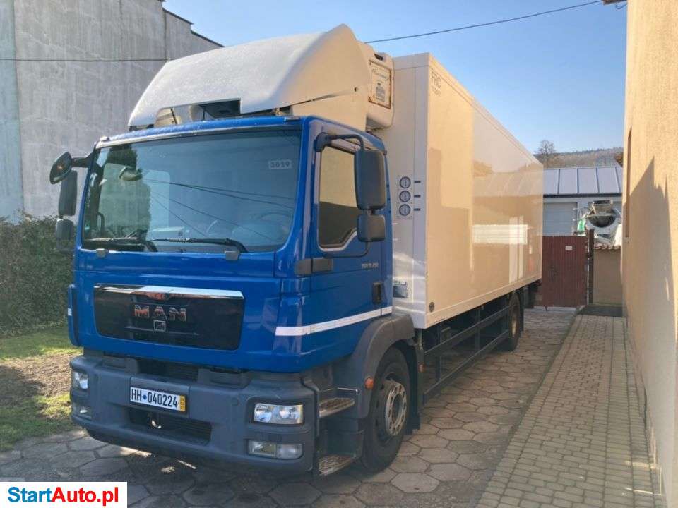 MAN TGM 18.240 CHŁODNIA / CARRIER SUPRA 950 / Z Holandii / EURO 4 / AUTOMAT / WINDA / 19 Palet