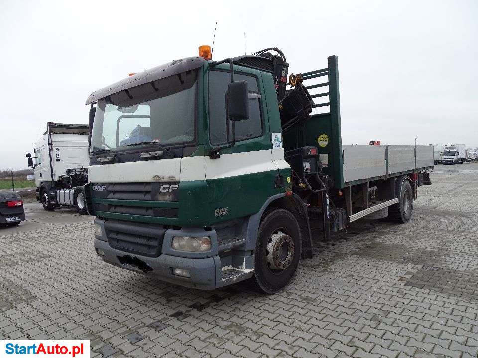 DAF CF 75 360 / PAKA 6,70 M + HDS / STEROWANIE RADIOWE / STAN BDB / / /