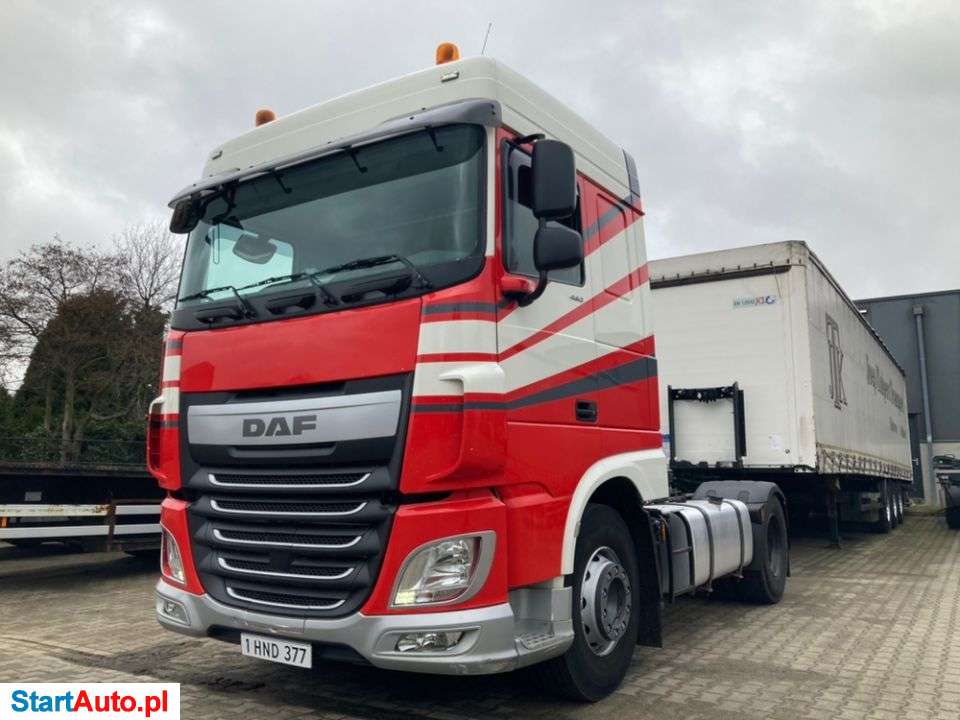 DAF XF 106.460 HYDRAULIKA MANUAL LODÓWKA Z BELGII ORYGINALNY PRZEBIEG EURO 6 OPONY 80% 315/80 STAN BARDZO DOBRY