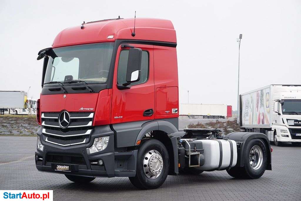 Mercedes-Benz / ACTROS / 1843 / EURO 6 / ACC / PTO / LEKKI
