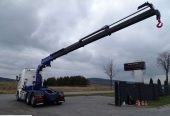 Scania R 580 / V8 / 6 X 2 / HDS HMF 3220 – WYSÓW 12,5 M / BARDZO BOGATE WYPOSAŻENIE / PILOT /