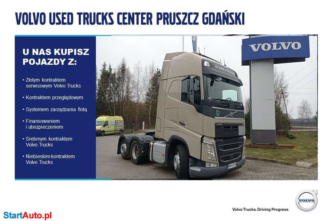 Volvo FH 6×2 Boogie XL 540 KM