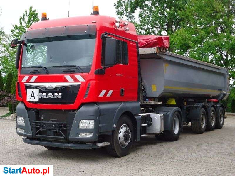 MAN TGX 18.440 4×4 HYDRODRIVE BLS HAD CIĄGNIK SIODŁOWY + NACZEPA