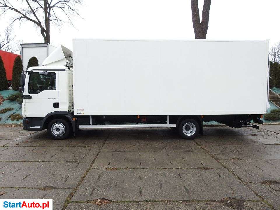 MAN TGL 8.180 KONTENER WINDA 16 PALET WEBASTO