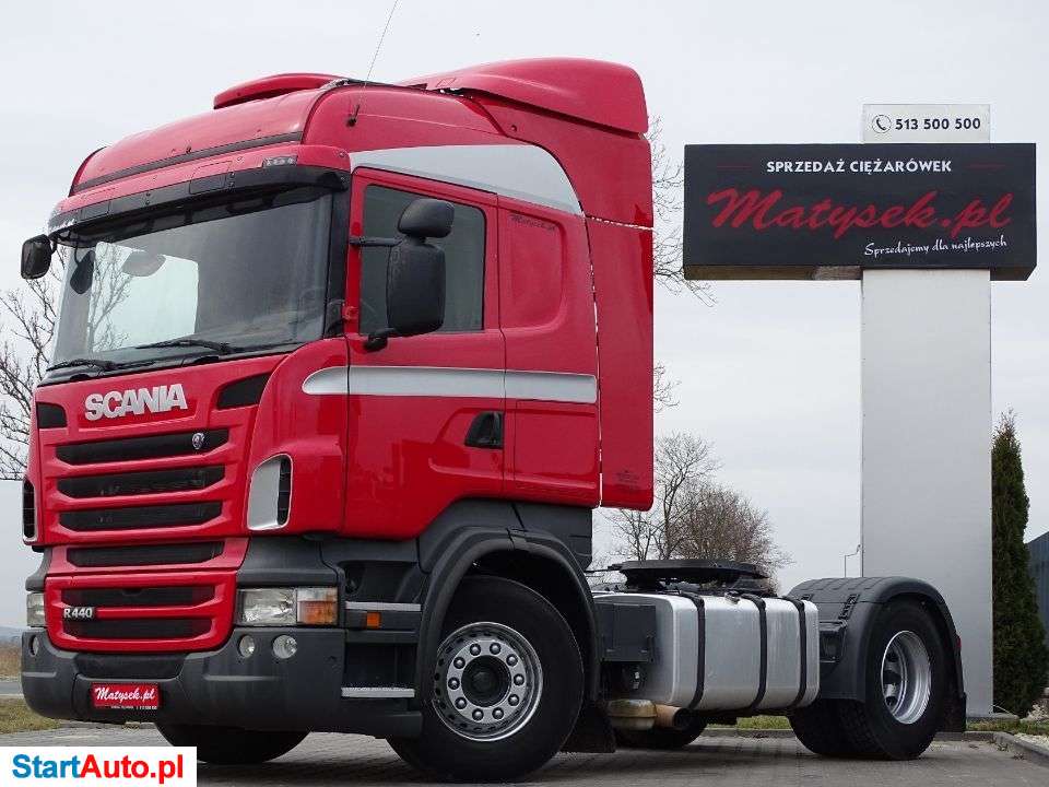 Scania R 440 / HYDRAULIKA / HIGHLINE / RETARDER / AUTOMAT / I- COOL / EURO 5 EEV /