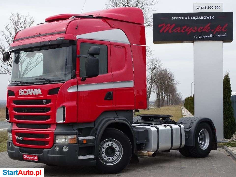 Scania R 440 / HYDRAULIKA / HIGHLINE / RETARDER / AUTOMAT / I- COOL / EURO 5 EEV /