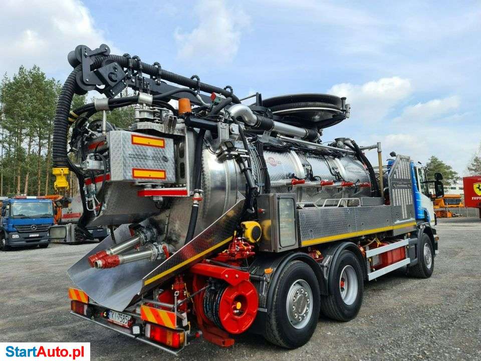 Scania CAPPELLOTTO CAPCOMBI 2600 WUKO Do Zbierania Odpadów Płynnych
