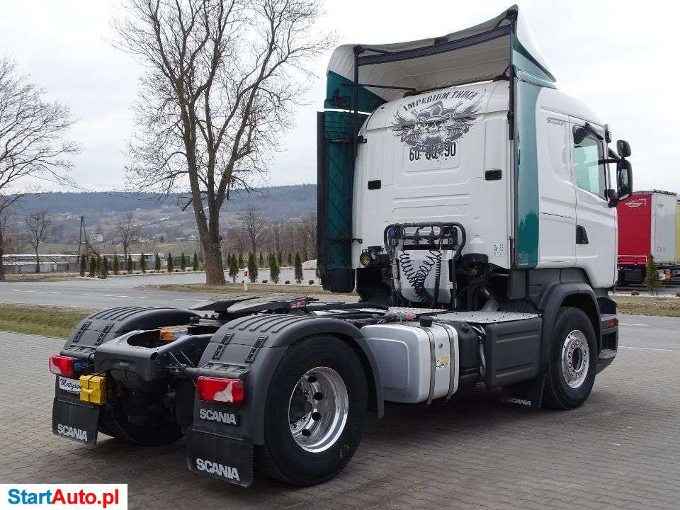 Scania R 520 / V8 / RETARDER / HYDRAULIKA / CR19 / EURO 6 / NAVI / KLIMA POSTOJOWA /