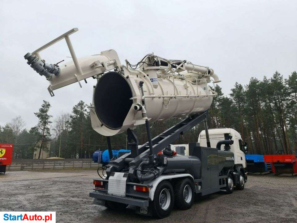 Scania R500 V8 Ładowarka Próżniowa Ssąco-Nadmuchowa Naaktgeboren Vacu
