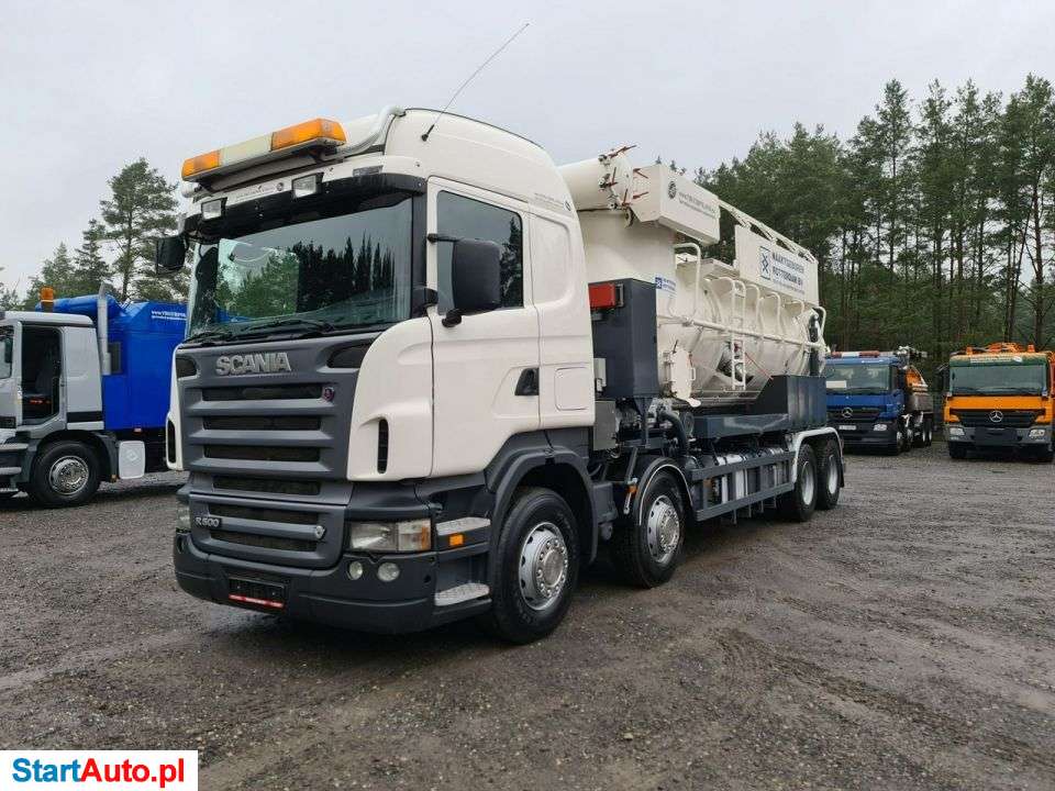 Scania R500 V8 Ładowarka Próżniowa Ssąco-Nadmuchowa Naaktgeboren Vacu