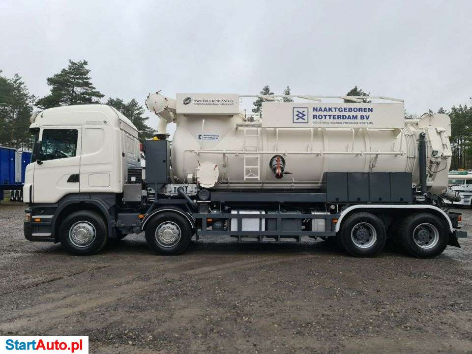 Scania R500 V8 Ładowarka Próżniowa Ssąco-Nadmuchowa Naaktgeboren Vacu