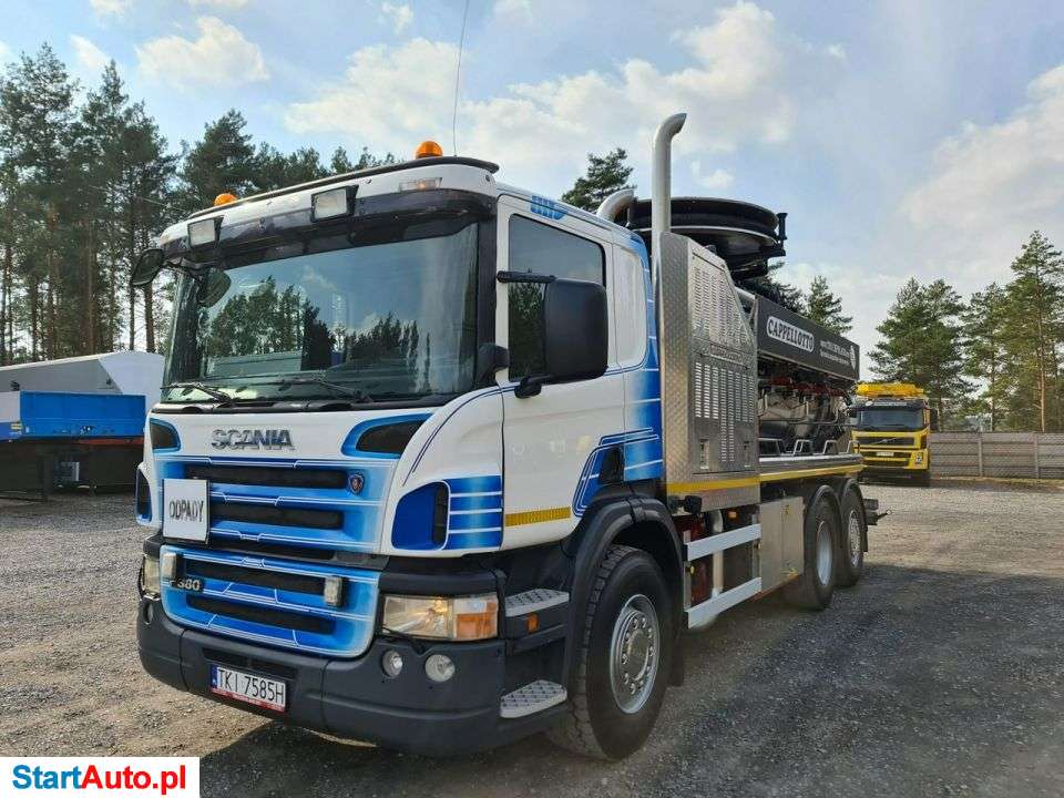 Scania CAPPELLOTTO CAPCOMBI 2600 WUKO Do Zbierania Odpadów Płynnych