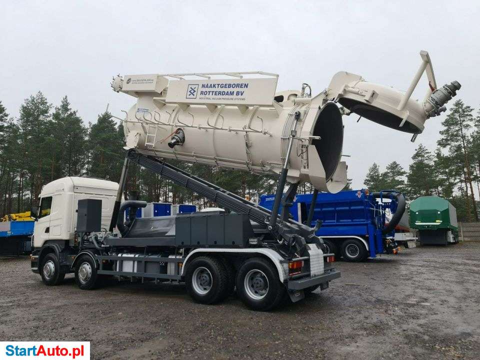 Scania R500 V8 Ładowarka Próżniowa Ssąco-Nadmuchowa Naaktgeboren Vacu