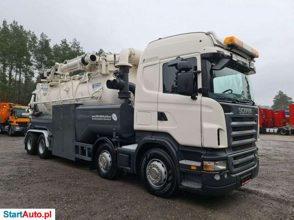 Scania R500 V8 Ładowarka Próżniowa Ssąco-Nadmuchowa Naaktgeboren Vacu