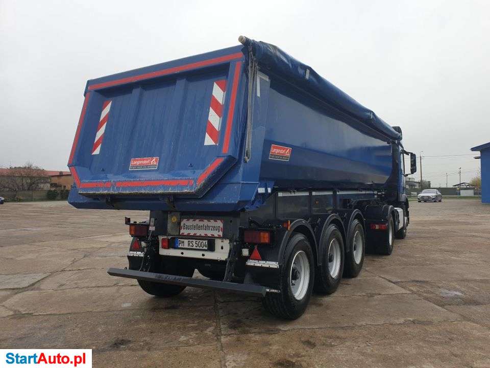 Mercedes-Benz Arocs 4×4 + Naczepa Stalowa Langendorf