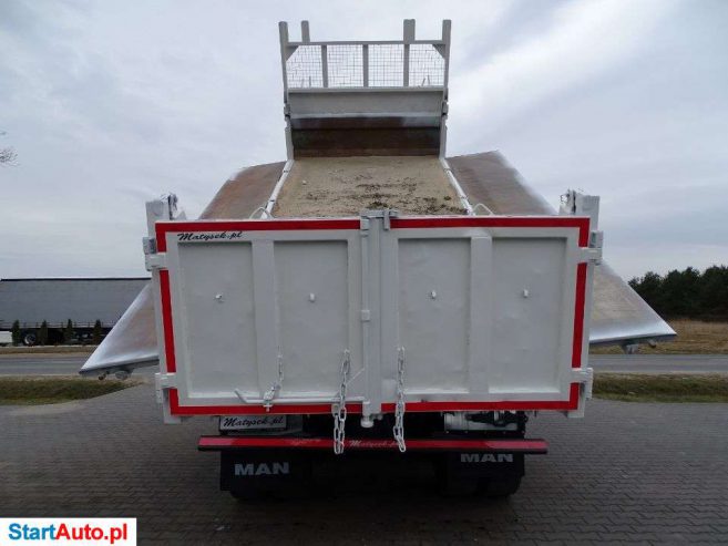 MAN TGA 26.400 / 6 X 4 / 3 STRONNY KIPPER / 2 X HYDROBURTA / WYWROTKA /MANUAL /