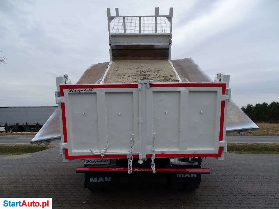 MAN TGA 26.400 / 6 X 4 / 3 STRONNY KIPPER / 2 X HYDROBURTA / WYWROTKA /MANUAL /