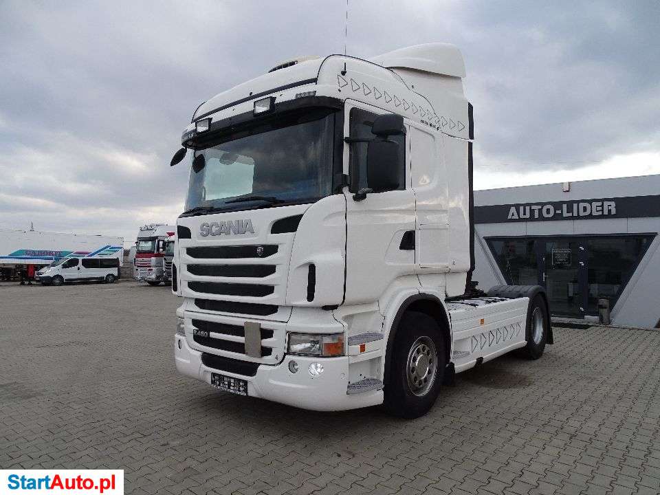 Scania R480 / PDE / EURO 5 EEV / 2 ZBIORNIKI / FULL SPOILER / STAN BDB / / /