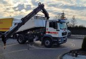 MAN TGM 18.290 HDS Hiab +Wywrotka Z Niemiec Wywrot 3 Stronny