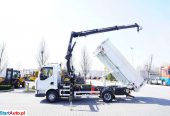 Renault Midlum 220 DXI , E5 , 70.000 Km !!! Wywrotka Dwustronna , HDS HIAB + PILOT ZDALNE STEROWANIE , Bordmatic , Wywrotka Z Hdsem , Kran Żuraw , Podnośnik , 2-Stronny Kiper