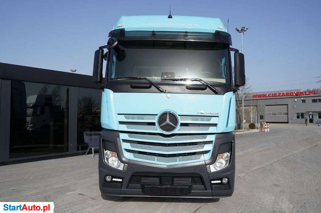 Mercedes-Benz Actros 1843 , E6 , 4×2 , Kabina Salonka Bigspace , Przystawka PTO , Retarder , Alufelgi , Poduszki , Siodło JOST , 2 Łóżka , Podwójna Obsada , Płaska Podłoga , Cb Radio , Webasto , ACC , Aktywny Tempomat , Serwis ASO Mercedes Niemcy , Pod Hydraulike , Przystawka Odbioru Mocy , Ciągnik Siodłowy , Koń , Koń Z Hydrauliką