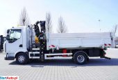 Renault Midlum 220 DXI , E5 , 70.000 Km !!! Wywrotka Dwustronna , HDS HIAB + PILOT ZDALNE STEROWANIE , Bordmatic , Wywrotka Z Hdsem , Kran Żuraw , Podnośnik , 2-Stronny Kiper