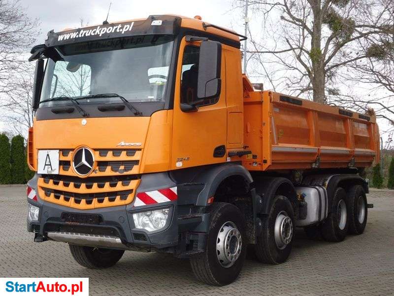 Mercedes-Benz 3245 8×4 EURO6 WYWROTKA TRÓJSTRONNA
