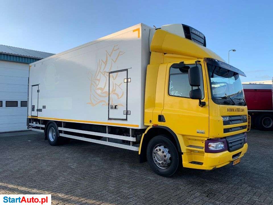 DAF CF 65.220 18000kg CHŁODNIA / CARRIER SUPRA 950 / EURO 5 / AUTOMAT / DRZWI + WINDA / KLIMA / SPROWADZONY Z HOLANDII / STAN BARDZO DOBRY / 19 EUROPALET / AUTOMAT