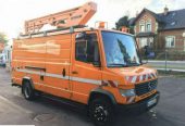 Mercedes-Benz 814 Vario Podnośnik Koszowy Zwyżka
