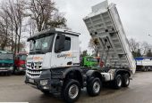 Mercedes-Benz AROCS 4145 8X6 Euro 6, WYWROTKA TRZYSTRONNA MEILLER BORDMATIK