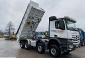 Mercedes-Benz AROCS 4145 8X6 Euro 6, WYWROTKA TRZYSTRONNA MEILLER BORDMATIK