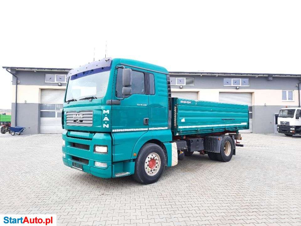 MAN TGA 18.480 / 4×2 / Wysokie Burty / Aluminium /