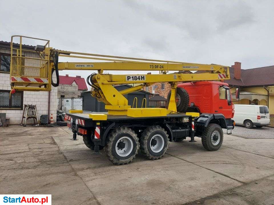 Star 266 M 6×6 MAN PODNOŚNIK KOSZOWY P-184H Zwyżka