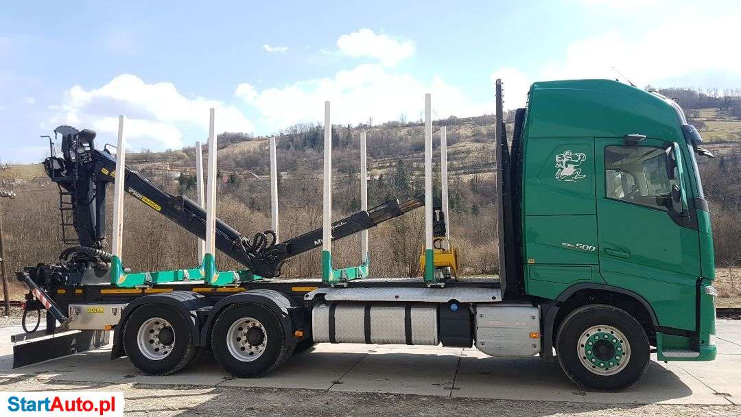 Volvo Volvo 500PS DO DREWNA DRZEWA LASU KRÓTKIEGO 6×4 KŁODY 6XDOLL EPSILON CHWYTAKI PRZYCZEPA