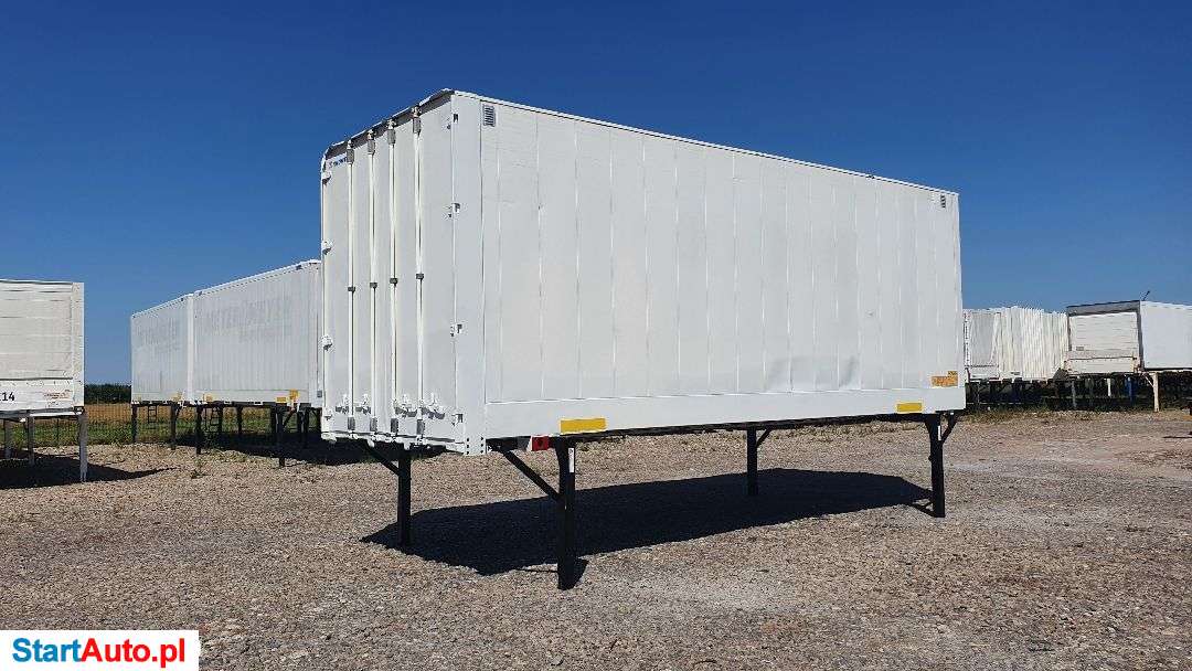 Krone 10x KONTENER KRONE BDF 7.45×2.65m ZAMYKANY DRZWIAMI 2011 Rok MOŻLIWOŚĆ TRANSPORTU ST.BDB