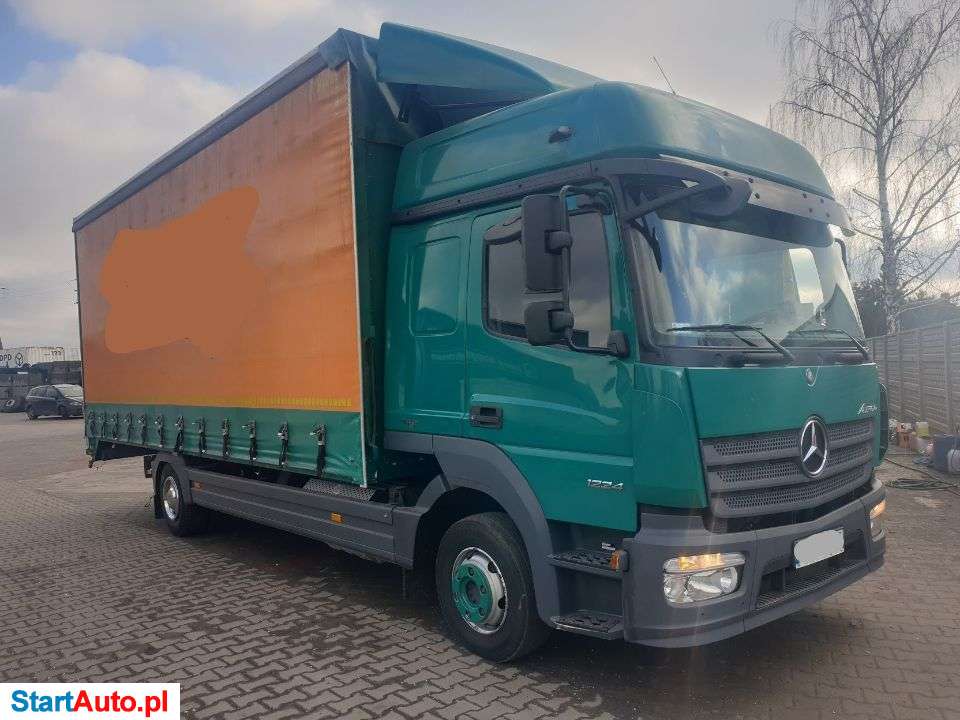 Mercedes-Benz ATEGO 12.24 III * Firanka * Plandeka * Do Zabudowy * Bdf * Pomoc Drogowa *