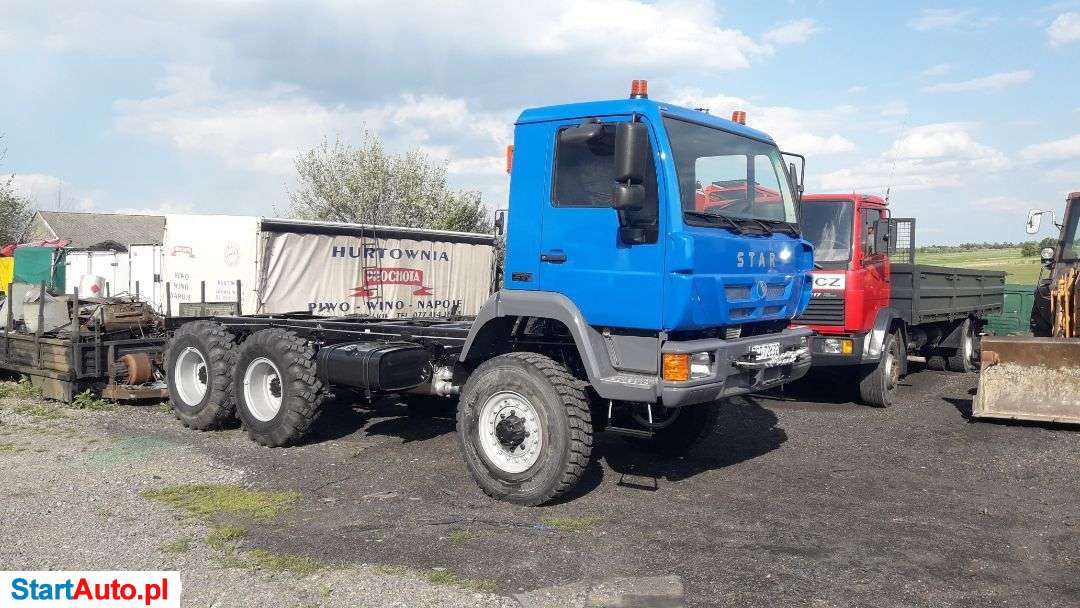 Star 266 MODERNIZACJA 6×6 MAN POD ZABUDOWĘ HDS HIAB HMF