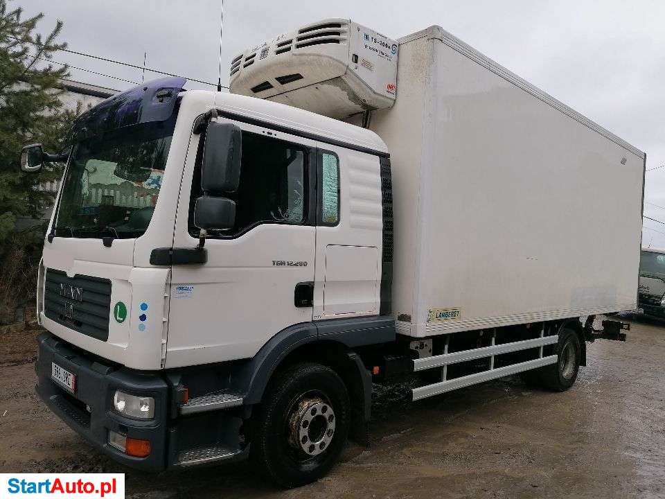MAN * TGM 12.280 * Chłodnia Z Agregatem Thermo King * Izoterma 6.20m * Winda * Boczne Drzwi *