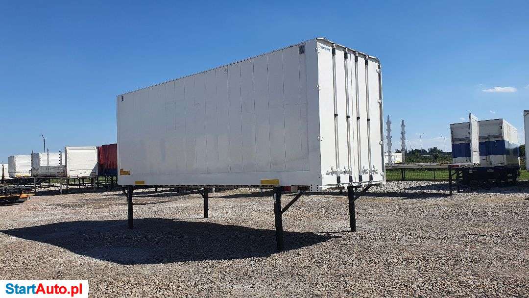 Krone 10x KONTENER KRONE BDF 7.45×2.65m ZAMYKANY DRZWIAMI 2011 Rok MOŻLIWOŚĆ TRANSPORTU ST.BDB